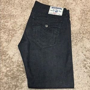 Men’s Size 38 Straight Cut True Religion Jeans